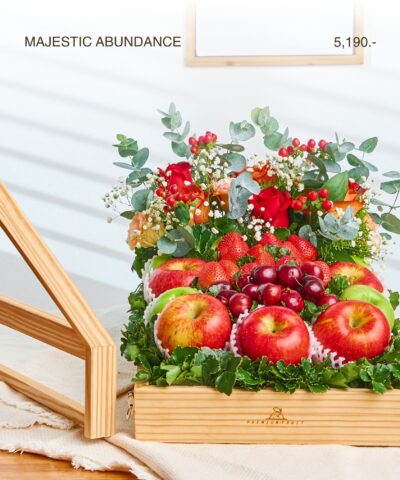 038 Majestic Abundance (กระเช้าผลไม้แห่งความอุดมสมบูรณ์อันยิ่งใหญ่)