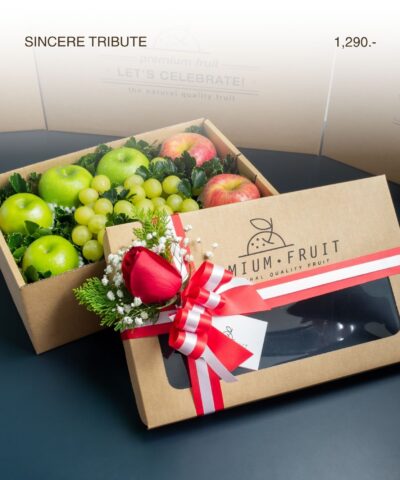 043 Sincere Tribute (กระเช้าผลไม้แห่งการให้ที่จริงใจ)