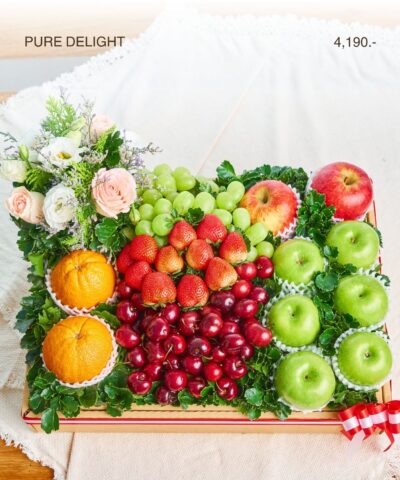 031 Pure Delight (กระเช้าผลไม้แห่งความสุขที่บริสุทธิ์)
